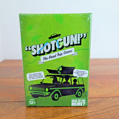 Shotgun - The Road Trip Game - Games To Play in The Car - Travel Game New Sealed