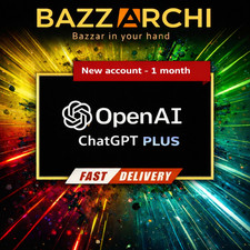 ChatGPT Plus Subscription 1 Month   New Account Access  Fast Delivery