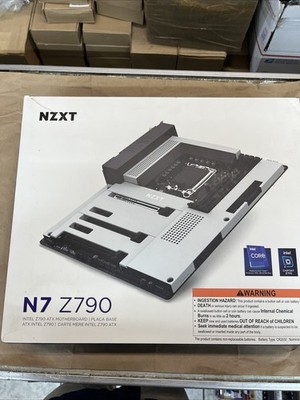 NZXT N7 Z790 LGA 1700 ATX Intel Motherboard - White New Open Box