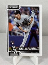2026 Topps Series 1 Wikelman Gonzalez Rookie #167 Chicago White Sox