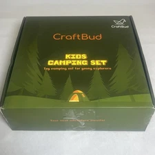 Kids Camping Set w Tent - Complete Camping Gear w 18 Camping Accessories 3-7 Yrs