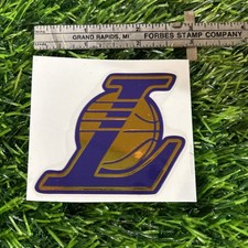 Los Angeles Lakers Laptop Sticker / NBA Basketball Team Logo Decal
