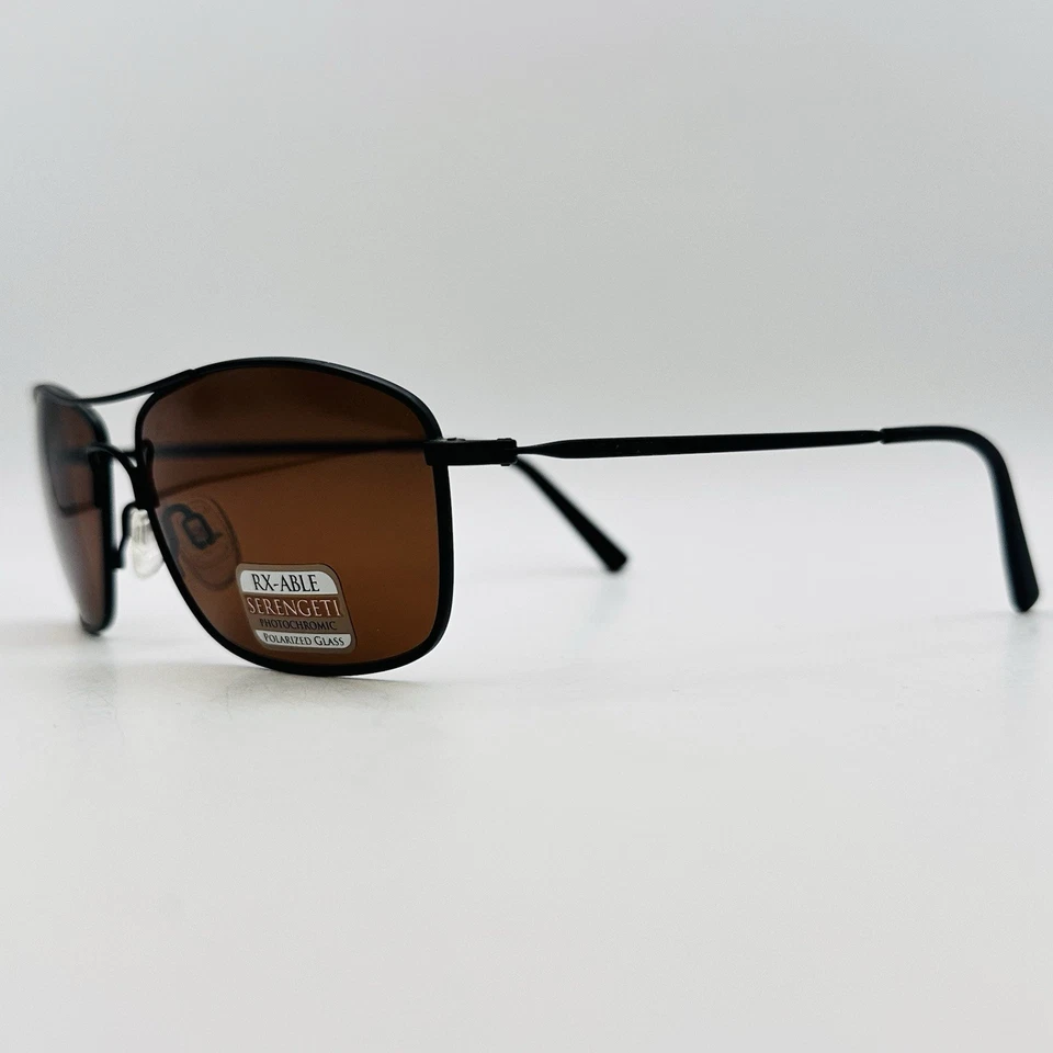 Serengeti Sunglasses Women Men Oval Polarized Photochromic CORLEONE - Image 3 of 4