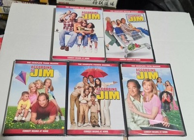 According To Jim Complete Seasons Series 1-5 1 2 3 4 5 DVD Jim