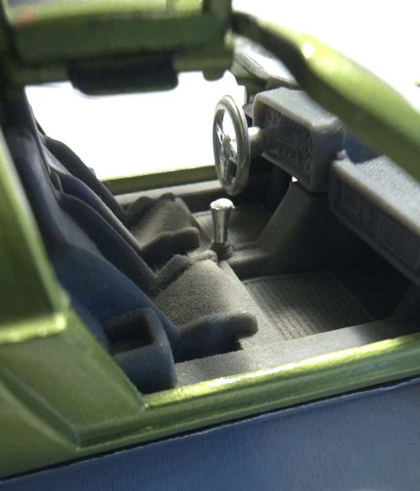 Hot Wheels 1973 Sputafuoco Mercedes C-111 verde ¡Impresionante coche!  Foto 4 de 4