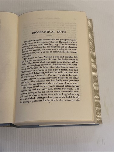 Pride and Prejudice Jane Austen Blackie & Son Hardback book Dust Jacket Classic - Picture 7 of 17