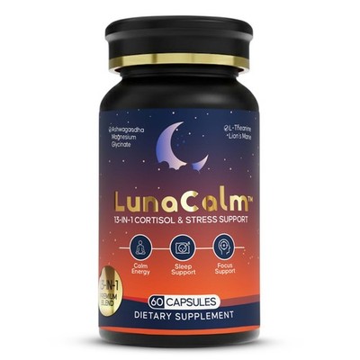 LunaCalm 13-in-1 Daily Dietary Supplement   60 Capsules