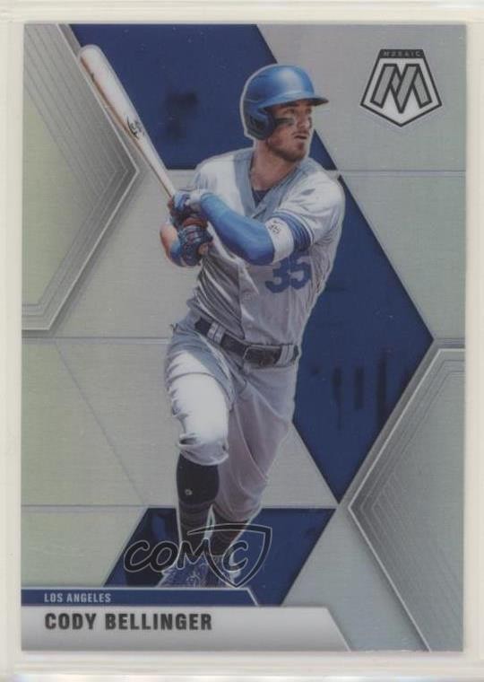 2020 Panini Chronicles Mosaic Silver Prizm Cody Bellinger #84 8k4