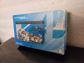 Nintendo 3DS XL Super Smash Bros Edition Blue BOX AND INSERTS ONLY NO 3DSXL