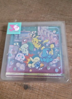 Limited Edition Pokémon Center Timeless Adventure Acryl Block 30th Anniversary