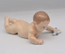 Royal Copenhagen Crawing Baby Elegant Graceful Formal Luxury Denmark Figurine JP