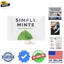 SIMPLY Peppermint Breath Mints, Individually Wrapped Breath Mints in Bulk, 50...