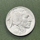 1919 P Buffalo Nickel visible date