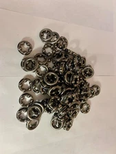 NEW Bag of 76 Rollfast Bicycle Bearings No. 8 Star Ball Retainers w/ Balls