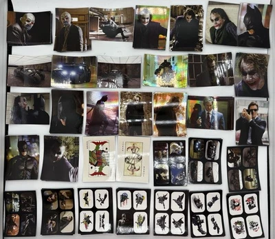 PGM Playground Maniacs 2008 Batman “The Dark Knight” 119 Stickers/Cards Lot READ - Photo 1/4