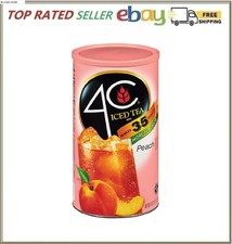4C 35 QT Peach Iced Tea Mix 82.6 oz.