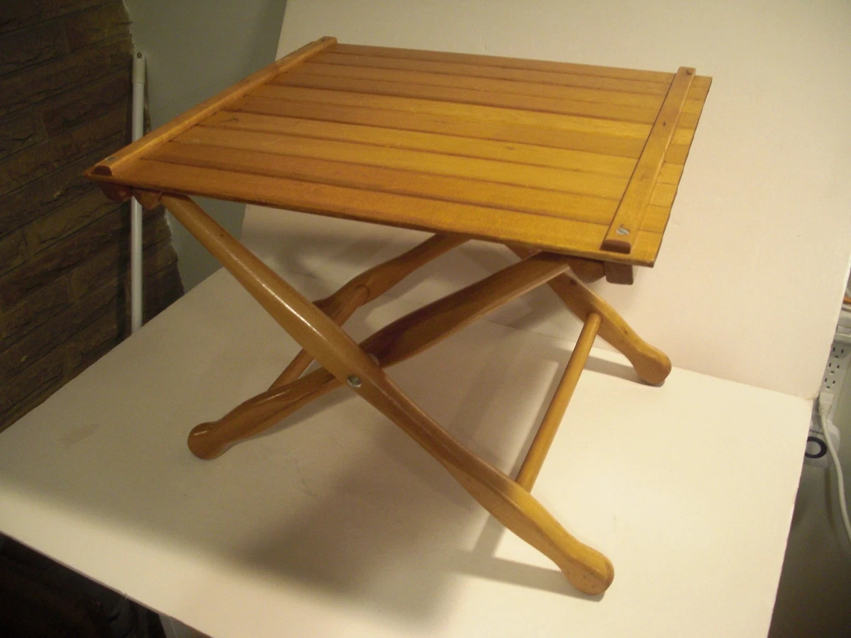 Original Post - 1950 Time Period Manufactured Folding Table