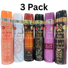 Nabeel Air Freshener Home Fragrance 300ml Aerosol (3 Pack) Collection