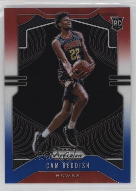 2019-20 Panini Prizm Rookie Red White & Blue Prizm Cam Reddish #256 oc3
