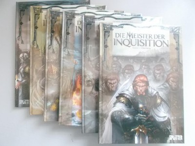 Die Meister der Inquisition Bd. 1 2 3 4 5 6 komplett Splitter Verlag Hardcover N