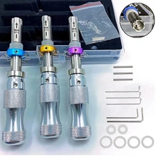 🔥3X 7Pins Tubular Lock Tools Safe Box 7.00MM 7.5MM 7.8MM USA Stock