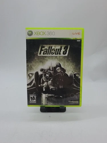 Fallout 3 (Microsoft Xbox 360, 2008) Game And Case Near Mint Tested