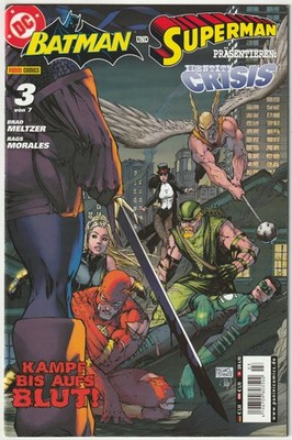   BATMAN & SUPERMAN PRÄSENTIEREN: IDENTITY CRISIS #3 COMICHEFT NEUW TOP Z0-1