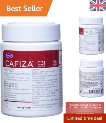Cafiza Reinigungstabletten für Espressomaschinen, 100 Stück