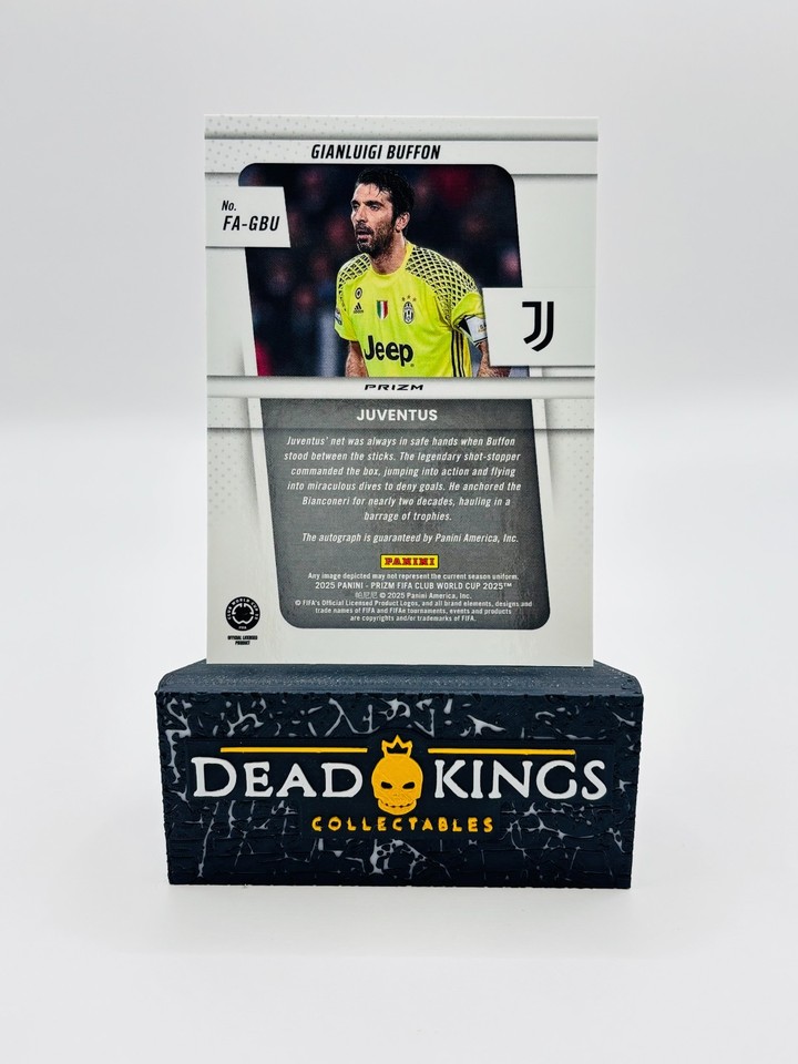 2025 Panini Prizm FIFA CWC - Gianluigi Buffon - FOTL Blue Shimmer Auto ...