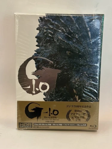 Godzilla Minus One 4K Deluxe Edition Sealed Set (ENGLISH SUBS VERSION)