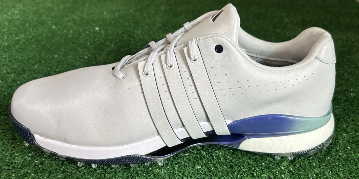 Adidas Tour360 24 Leather Golf Shoes Gray/Ink IH5170 Men\'s Size 12D Adidas Tour360 24 Leather Golf Shoes Gray/Ink | Mercari main image 3