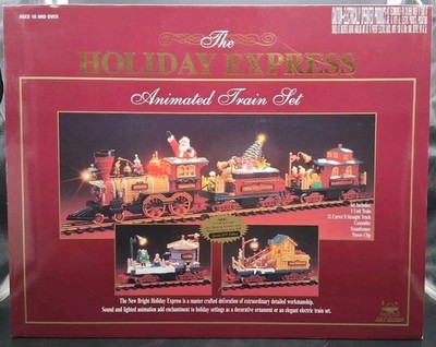 Special 2000 Edition Holiday Express Animated Train Set #385 Tested. 