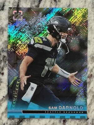 🔥🔥2025 Panini PhotoGenic Sam Darnold Teal Jersey Match 14/35 Seahawks🔥🔥