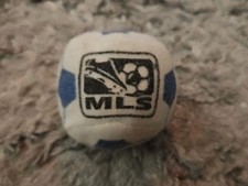 MLS Major League Soccer BEAN BAG Soccer Ball POST CEREAL 2004 Hacky Sack BLUE