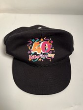 Vntg 40 Better Than Ever SnapBack Hat Baseball Cap Rope String Birthday Adjust