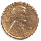 1926-S Fine (F) Lincoln Wheat Penny Cent - San Francisco Mint