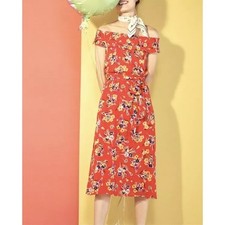 nwt by ANTHROPOLOGIE 52 CONVERSATIONS edition #47 of 52 off the shoulder dress