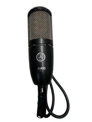 AKG WIRED P220 LARGE DIAPHGRAM CONDENSER MICROPHONE - BLACK (ML) (PBR117592)