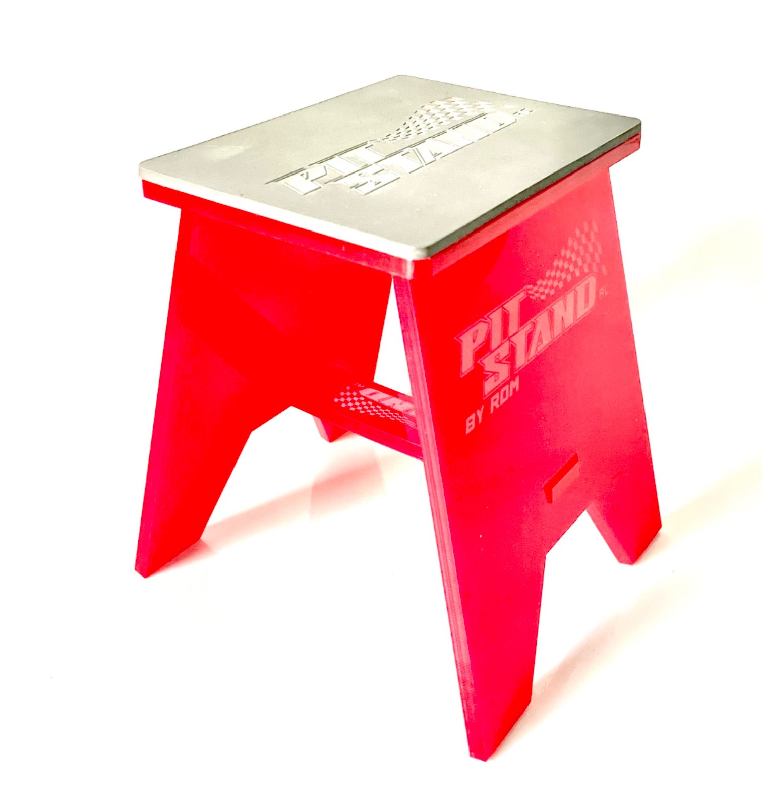 (NEW RUBBER TOP P2) PITSTAND RC TRUCK/CAR STAND  (same but d