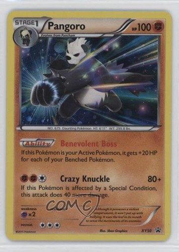 Pangoro Pokémon XY Black Star Promo #XY50