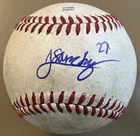 JUAN SANCHEZ 2026 Toronto Blue Jays PROSPECT Signed PROOF GU MILB Baseball COA