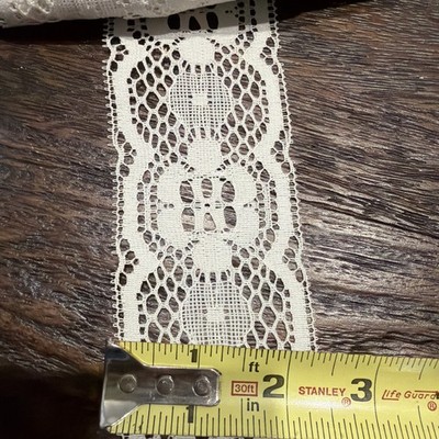 2.5 In Ivory Lace 22 Yards Vintage Pattern