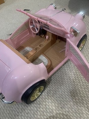 OG Our Generation Girl Pink Convertible Car FM Radio Fits 18'' American Girl