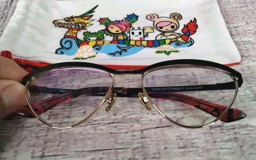 GUNNAR TOKIDOKI YEAR OF THE DRAGON Computer Glasses Onyx/Gold Frame (Clear Lens) - Afbeelding 4 van 24