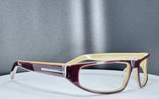 VTG KENNETH COLE KC029 084 Mens Brown Tan Wrap Full Rim Sunglasses FRAMES ONLY