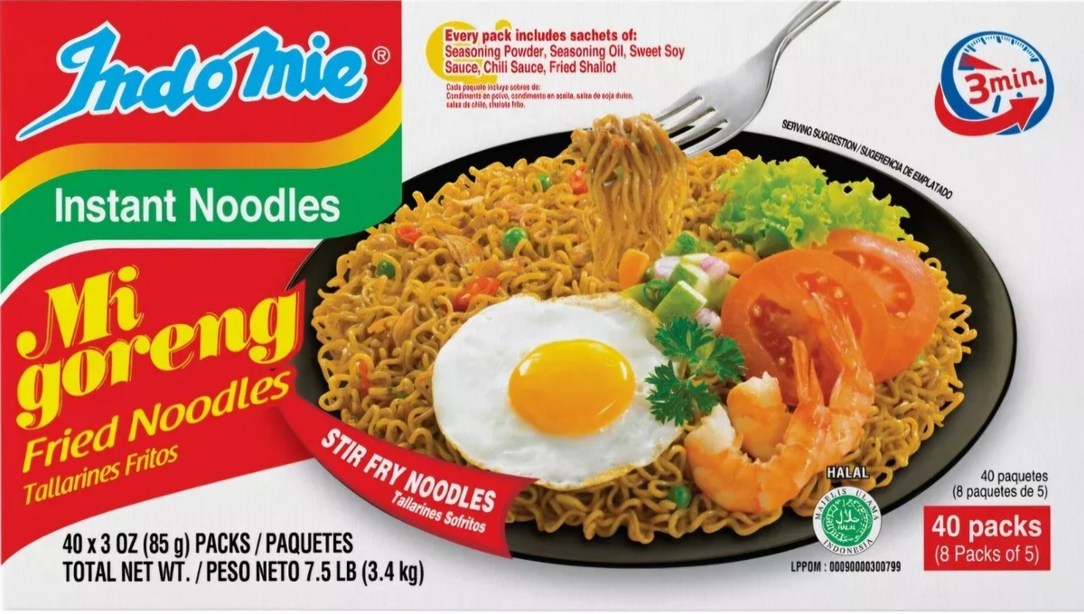 インドミゴレン indomie goreng 40点セット Indomie Mi Goreng Noodles – Original 40 Pack | Halal | Free