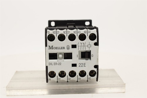 Moeller DIL ER-22 DILER Contactor Relay | 4-Pole | 2NO/2NC | 10A 600V AC