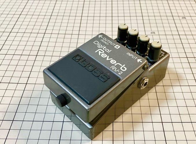 RV-2 BOSS Digital Reverb Pedal Equipment Boss Made in Japan