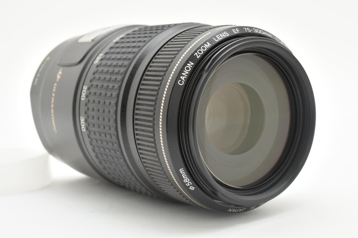 MINT +++] Canon EF 75-300mm f/4-5.6 IS USM AF ZOOM Lens From