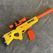 Nerf Fortnite BASR-L Clip Fed Blaster w/ Removable Scope - No Box No Ammo Tested